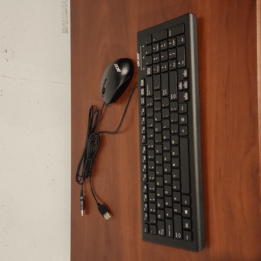 Acer Wired keyboard and mouse set